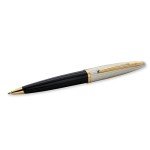 Waterman Carène Deluxe Black & Silver Ballpoint Pen