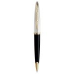 Waterman Carène Deluxe Black & Silver Ballpoint Pen