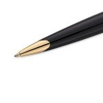 Waterman Carène Deluxe Black & Silver Ballpoint Pen