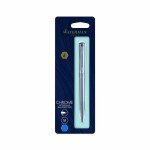 Waterman Graduate Brushed Chrome Ballpoint Pen