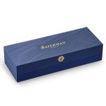 Waterman Carène Deluxe Black & Silver Ballpoint Pen