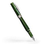 Visconti Mirage Emerald Fountain Pen - Broad Nib