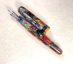 Conklin 1898 Misto Green Fountain Pen with Stub Nib