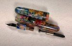 Conklin 1898 Misto Green Fountain Pen with Stub Nib