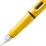 Lamy Safari Yellow Fountain Pen with Medium Nib