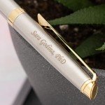 Personalized Waterman Hemisphere Gold Ballpoint Pen
