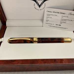 Visconti Opera Master Turtle Fountain Pen Limited Edition