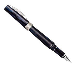 Visconti Mirage Fountain Pen, Steel Nib, Dark Blue