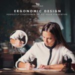 Elegant Wordsworth & Black Gold Fountain Pen Set