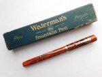 Waterman #52 Ripple Fountain Pen - Chrome Trim