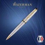 Waterman Expert Rollerball Pen with Gold Accents