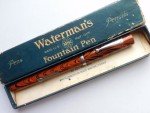 Waterman #52 Ripple Fountain Pen - Chrome Trim