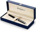 Waterman Hemisphere Ballpoint Pen - Black & Silver