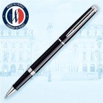 Waterman Hemisphere Ballpoint Pen - Black & Silver