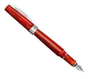 Visconti Mirage Coral Fountain Pen with Steel Nib