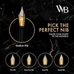 Wordsworth & Black Brushed Copper Luxury Fountain Pen