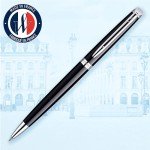 Waterman Hemisphere Black Pen with Chrome Trim