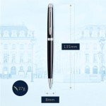 Waterman Hemisphere Black Pen with Chrome Trim
