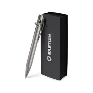 Bastion Titan Metal Pen - Luxury Refillable Ink