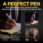 Bastion Titan Metal Pen - Luxury Refillable Ink