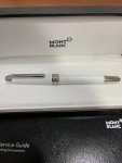 Montblanc Meisterstück 163 Rollerball Pen – White Trim