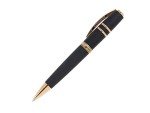 Luxury Visconti Ballpoint Pen - Basalt Black