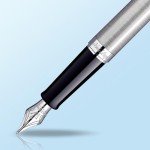 Waterman Hemisphere Stainless Steel Fine Point Fountain Pen