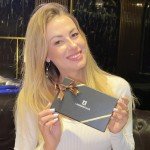 LACHIEVA LUX Walnut Rollerball Pen and Bookmark Set