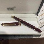 Montblanc Meisterstück Classique Platinum Rollerball Pen - Red