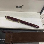 Montblanc Meisterstück Classique Platinum Rollerball Pen - Red