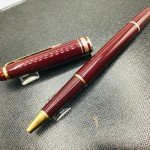 Montblanc Meisterstück Classique Platinum Rollerball Pen - Red
