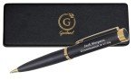 Personalized Matte Black & Gold Luxury Ballpoint Pen