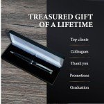 Personalized Matte Black & Gold Luxury Ballpoint Pen