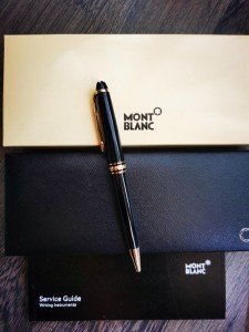 Montblanc Meisterstück Classique Gold Luxury Ballpoint Pen
