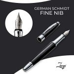 ZenZoi Premium Black Fountain Pen Gift Set