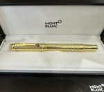 Montblanc Gold Ballpoint Pen with Signature Box