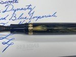 Visconti Medici Dynasty Blue Oversized Palladium Pen