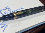 Visconti Medici Dynasty Blue Oversized Palladium Pen