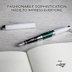 ZenZoi Luxury White Fountain Pen Gift Set