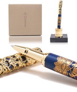 ARTEX Luxury Rollerball Pen Set with Stand