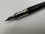 Visconti Michelangelo Blue Stainless Steel Fountain Pen