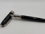 Visconti Michelangelo Blue Stainless Steel Fountain Pen