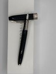 Visconti Michelangelo Blue Stainless Steel Fountain Pen