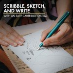 Luxury Green Fountain Pen Set with Gift Box