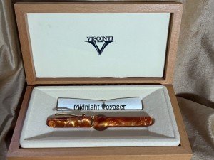 Visconti Midnight Voyager Large 18K Fountain Pen