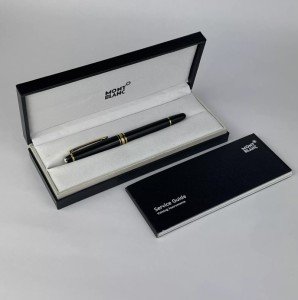 Montblanc Meisterstuck 163 Gold Black Rollerball Pen