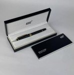 Montblanc Meisterstuck 163 Gold Black Rollerball Pen