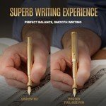 Scriveiner Gold Fountain Pen - Award Winning Design