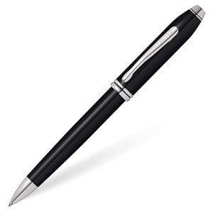 Cross Townsend Ballpoint Pen in Black Lacquer