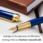 Ellington Luxury Fountain Pen with Ink Cartridge Set